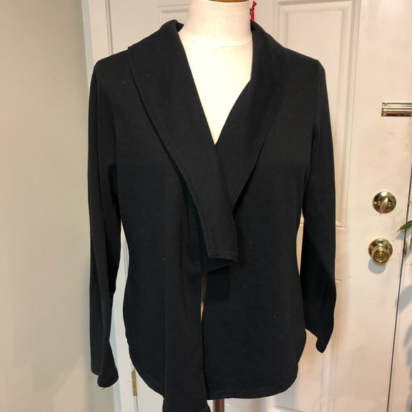 Champion Tops - Champion sweatshirt jacket draped cascading open